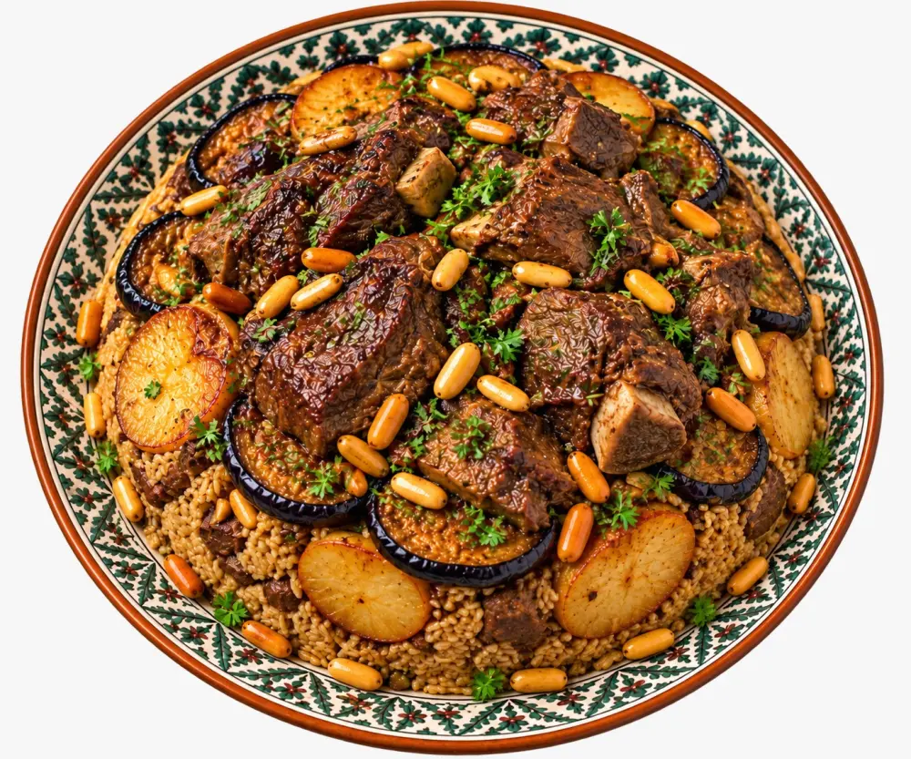 مقلوبة لحمة